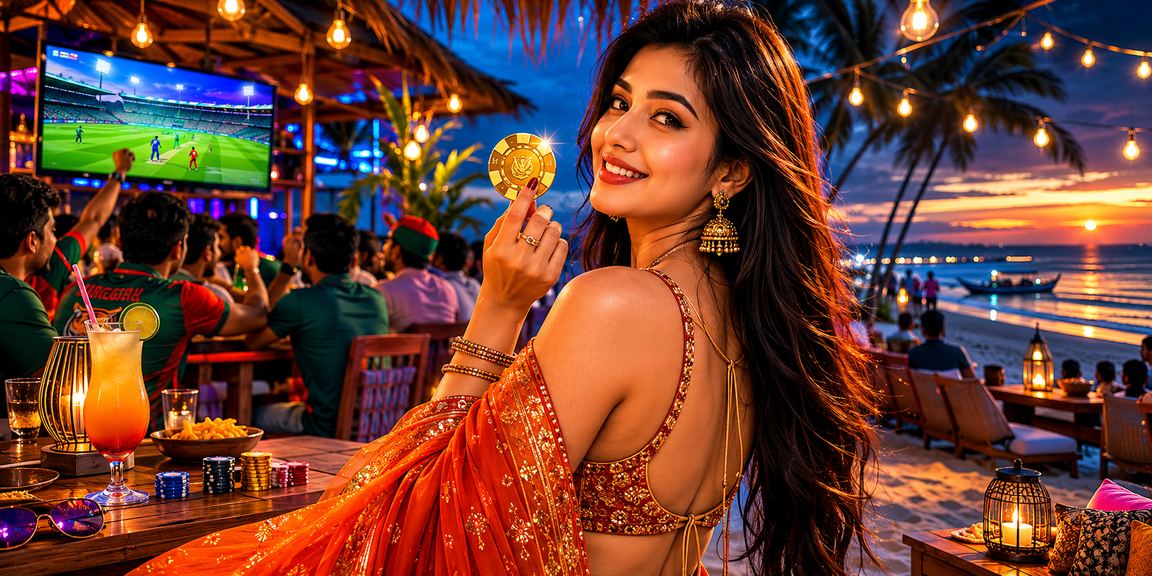 সেন্ট মার্টিন দ্বীপে ক্রিকেট বেটিং উপভোগ করছেন একজন ভ্রমণকারী